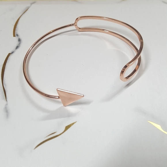 Jewelry - Rose Gold Tone Arrow Cuff Bracelet